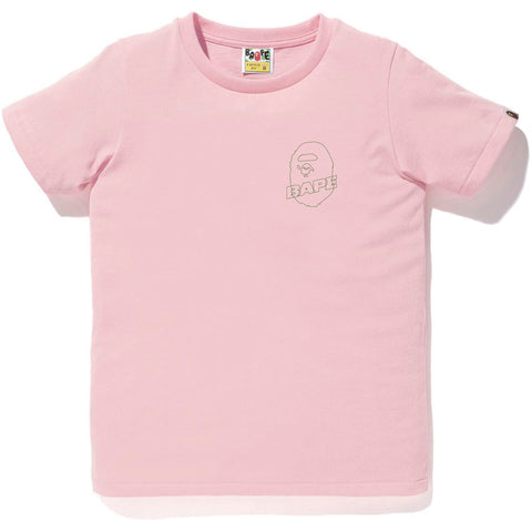ABC BAPE LOGO TEE LADIES