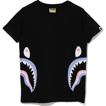 COLORS SIDE SHARK TEE LADIES