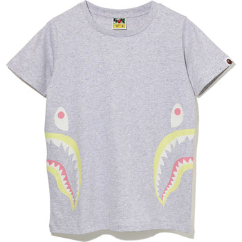 COLORS SIDE SHARK TEE LADIES