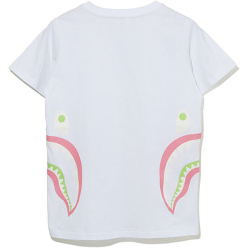COLORS SIDE SHARK TEE LADIES