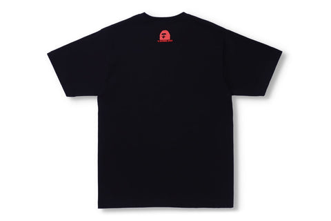BAPE CHECK GIFT BUSY WORKS TEE MENS