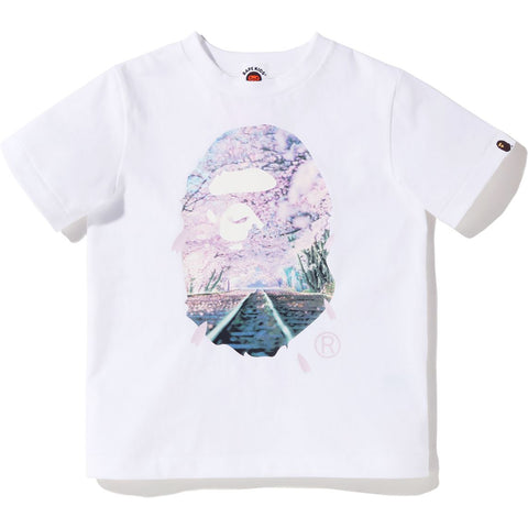 SAKURA PHOTO APE HEAD TEE KIDS
