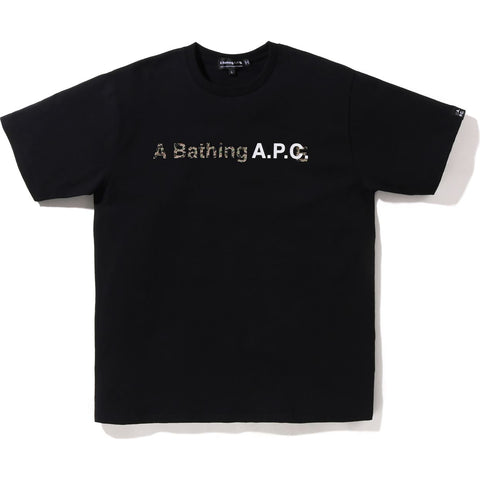 BAPE X A.P.C. A BATHING APC WIDE TEE MENS
