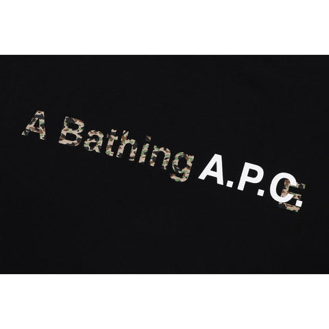 BAPE X A.P.C. A BATHING APC WIDE TEE MENS