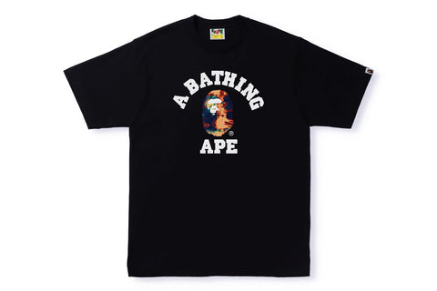 TIE DYE COLLEGE TEE MENS