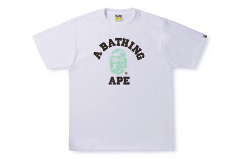 GLOW IN THE DARK CAMO COLLEGE TEE MENS
