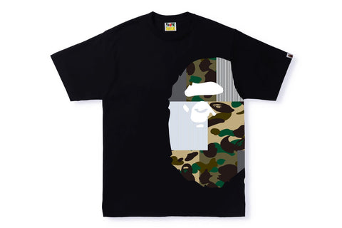 MILITARY CRAZY SIDE BIG APE HEAD TEE MENS
