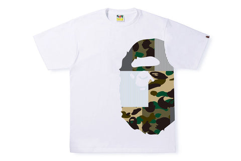 MILITARY CRAZY SIDE BIG APE HEAD TEE MENS