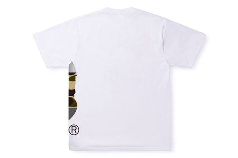 MILITARY CRAZY SIDE BIG APE HEAD TEE MENS