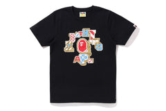 MIX PATCHED COLLEGE TEE LADIES