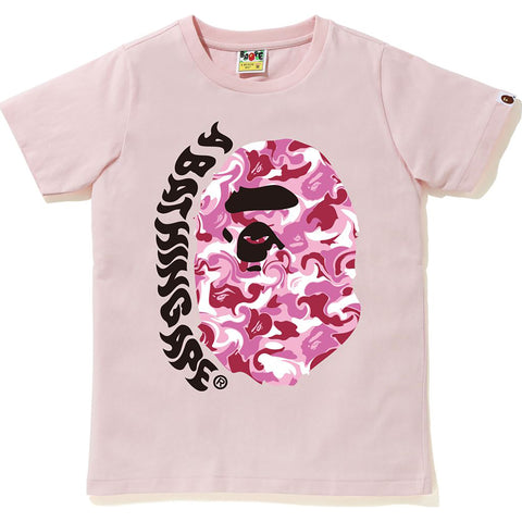 MARBLE CAMO APE HEAD TEE LADIES
