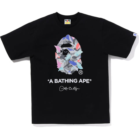 BAPE X LDG APE HEAD TEE MENS