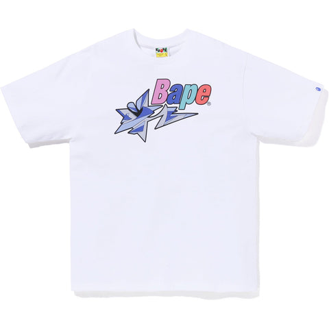 BAPE X LDG STA TEE MENS