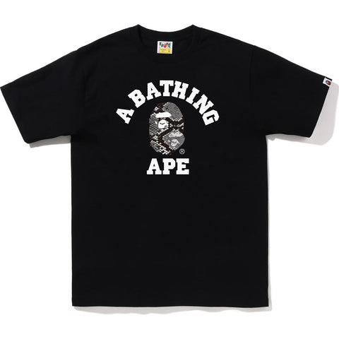 BAPE SNAKE COLLEGE TEE MENS