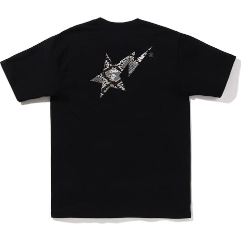 BAPE SNAKE BAPE STA LOGO TEE MENS