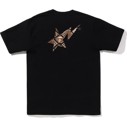 BAPE SNAKE BAPE STA LOGO TEE MENS