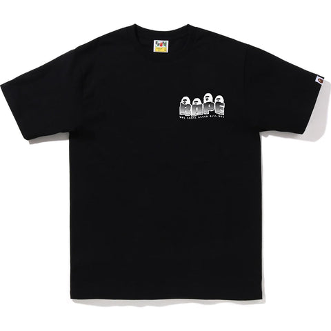 BAPE DISTORTION TEE MENS