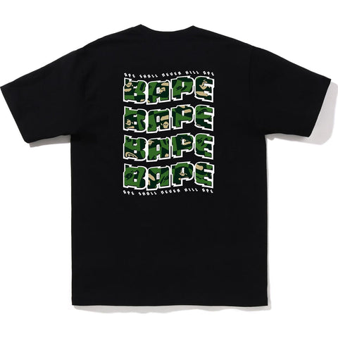 BAPE DISTORTION TEE MENS