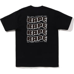 BAPE DISTORTION TEE MENS