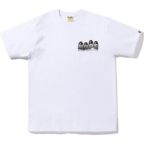 BAPE DISTORTION TEE MENS