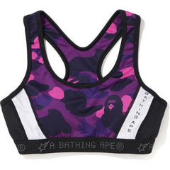 COLOR CAMO WORKOUT TOPS LADIES