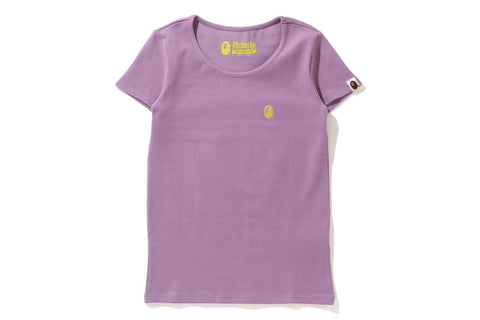 APE HEAD ONE POINT RIB TEE LADIES