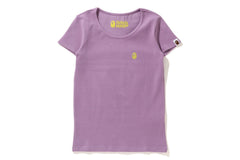 APE HEAD ONE POINT RIB TEE LADIES