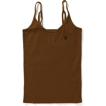 APE HEAD ONE POINT RIB CAMISOLE LADIES