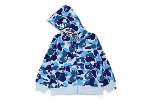 BIG ABC CAMO SHARK ZIP HOODIE KIDS