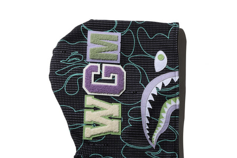 TEXT CODE CAMO SHARK FULL ZIP HOODIE MENS