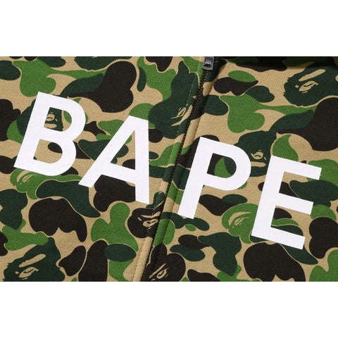 ABC CAMO BAPE FULL ZIP HOODIE MENS