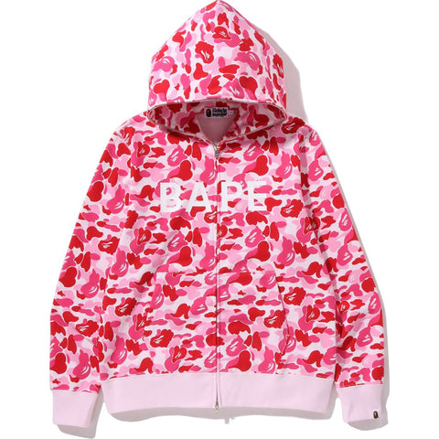 ABC CAMO BAPE FULL ZIP HOODIE MENS