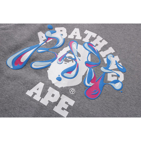 MARBLE CAMO LIQUID COLLEGE ZIP HOODIE KIDS