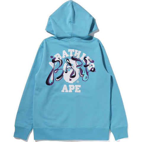 MARBLE CAMO LIQUID COLLEGE ZIP HOODIE KIDS