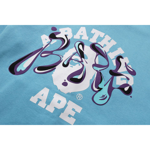 MARBLE CAMO LIQUID COLLEGE ZIP HOODIE KIDS