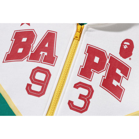 BAPE COLOR BLOCK ZIP HOODIE KIDS