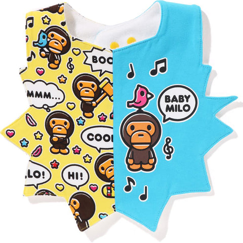 SPEECH BALLOON BABY MILO BIB KIDS