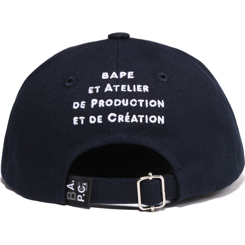 BAPE X A.P.C. MILO COTTON CAP MENS