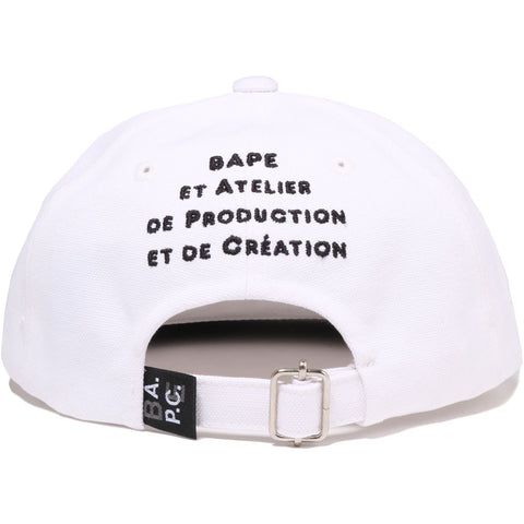 BAPE X A.P.C. MILO COTTON CAP MENS