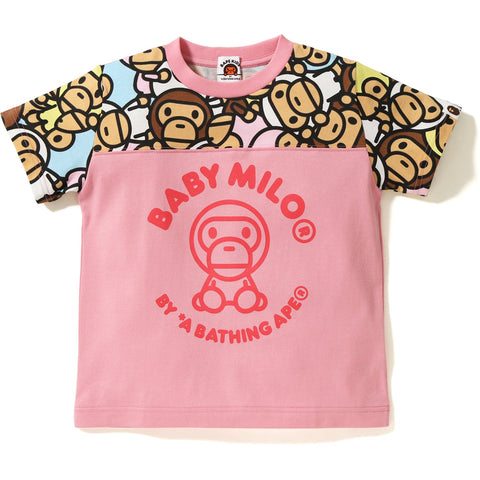 ALL BABY MILO MULTI FOOTBALL TEE KIDS