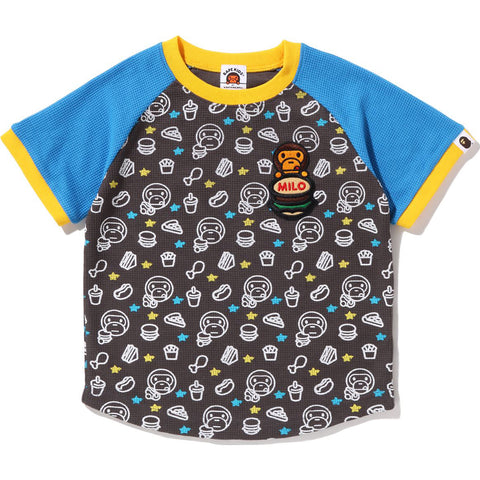 BABY MILO JUNK FOOD RAGLAN TEE KIDS