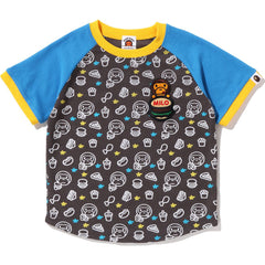 BABY MILO JUNK FOOD RAGLAN TEE KIDS