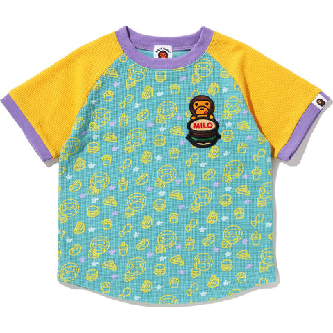 BABY MILO JUNK FOOD RAGLAN TEE KIDS