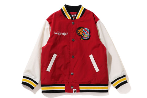 BABY MILO PATCH VARSITY JACKET KIDS