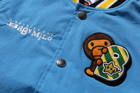 BABY MILO PATCH VARSITY JACKET KIDS