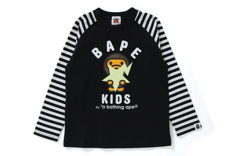 BABY MILO GRAW IN THE DARK STA L/S TEE KIDS