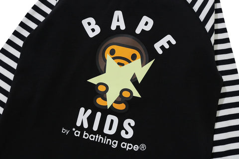 BABY MILO GRAW IN THE DARK STA L/S TEE KIDS