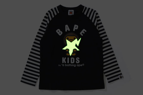 BABY MILO GRAW IN THE DARK STA L/S TEE KIDS