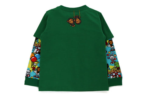 BABY MILO CIRCUS LAYERED L/S TEE KIDS