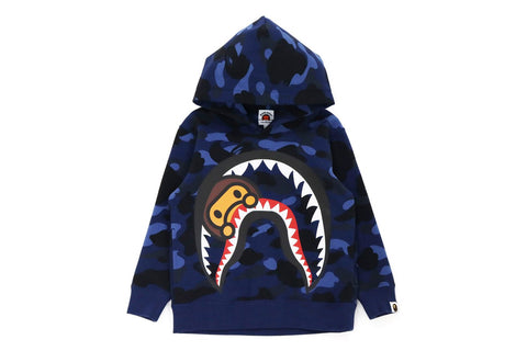 COLOR CAMO MILO SHARK PULLOVER HOODIE KIDS